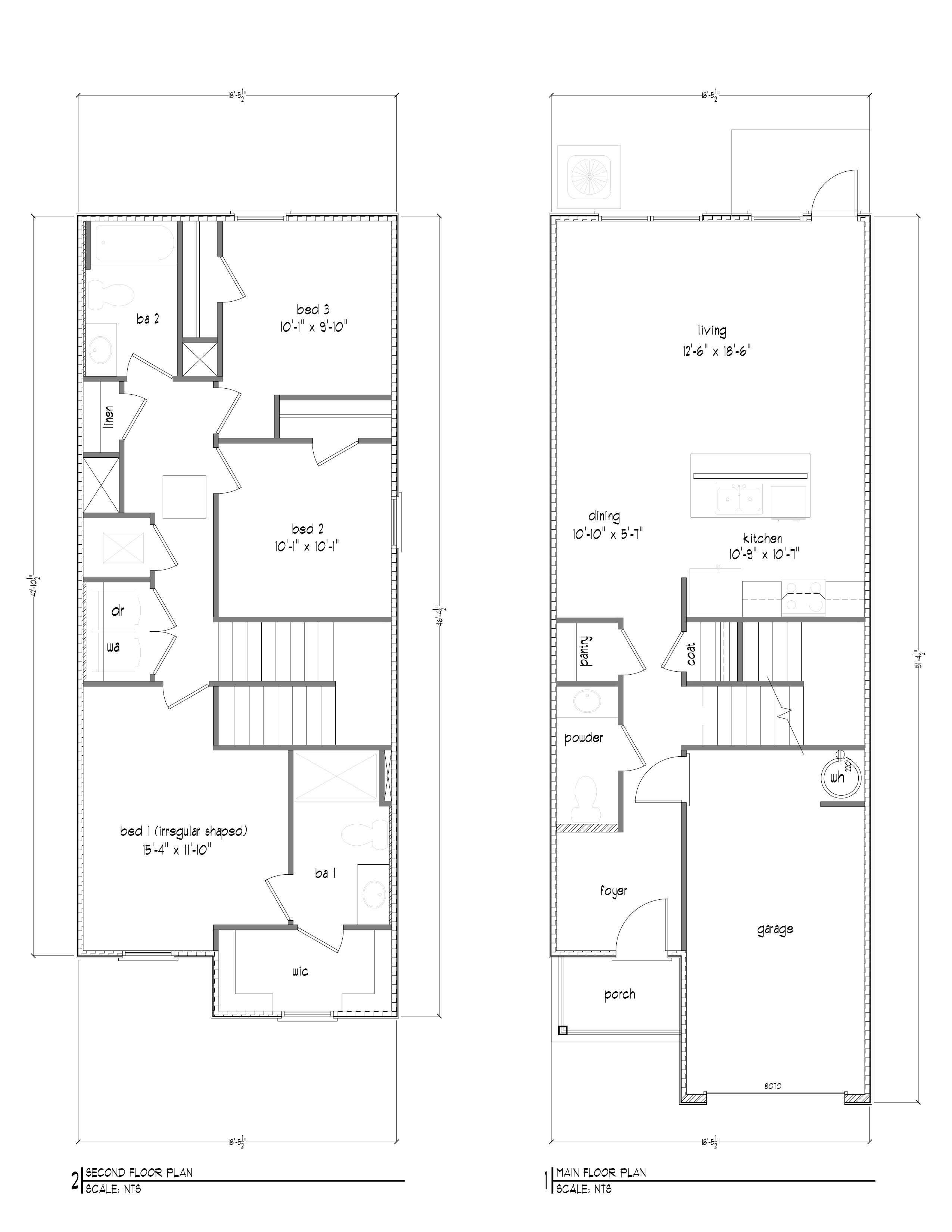 Bandon floor plan.