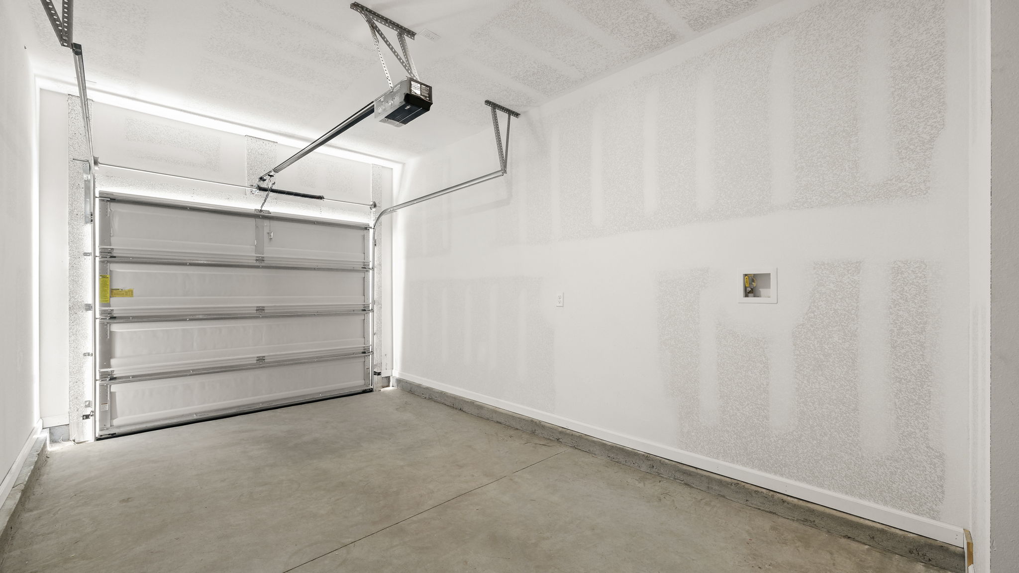 Single car garage.