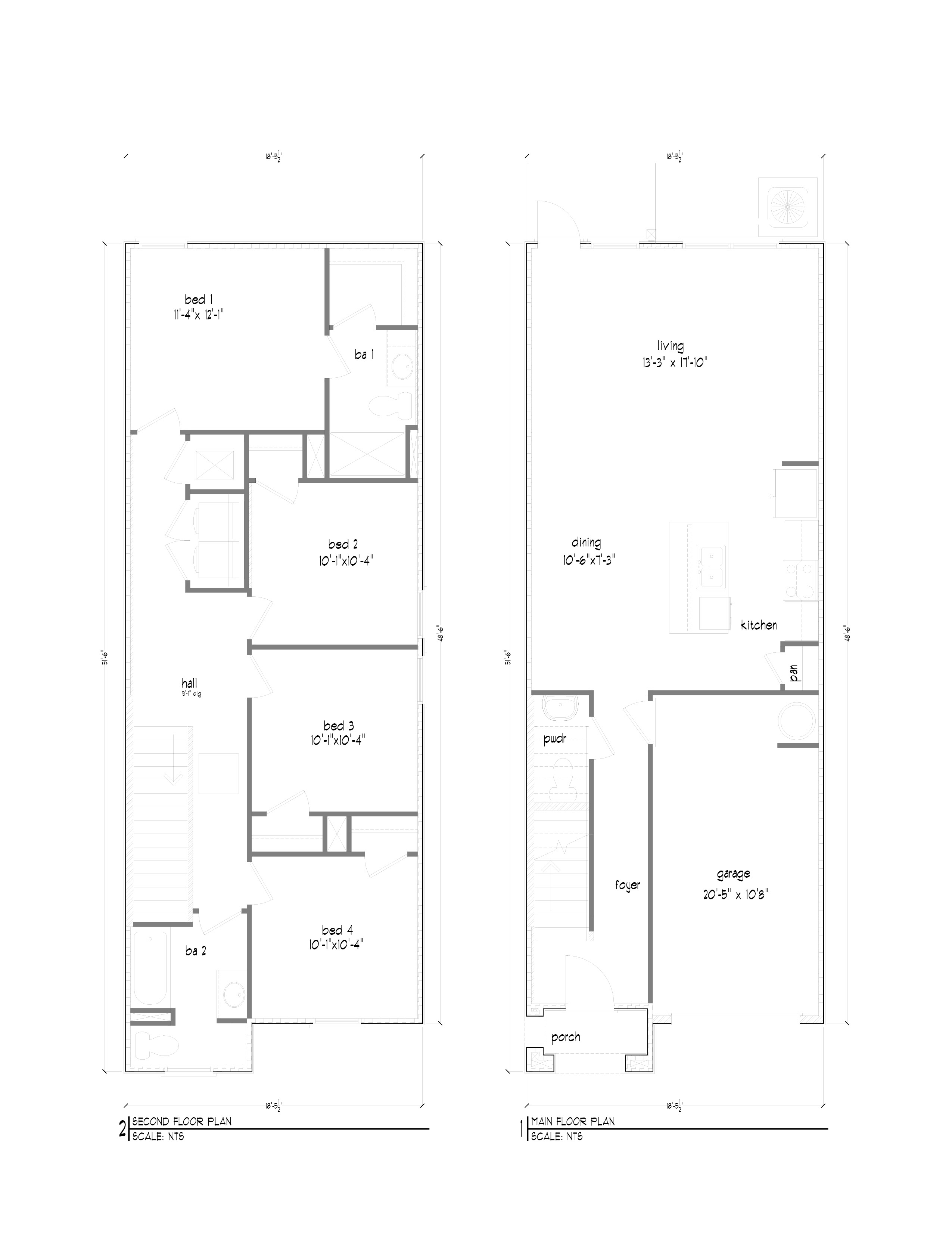 Canmore floor plan.