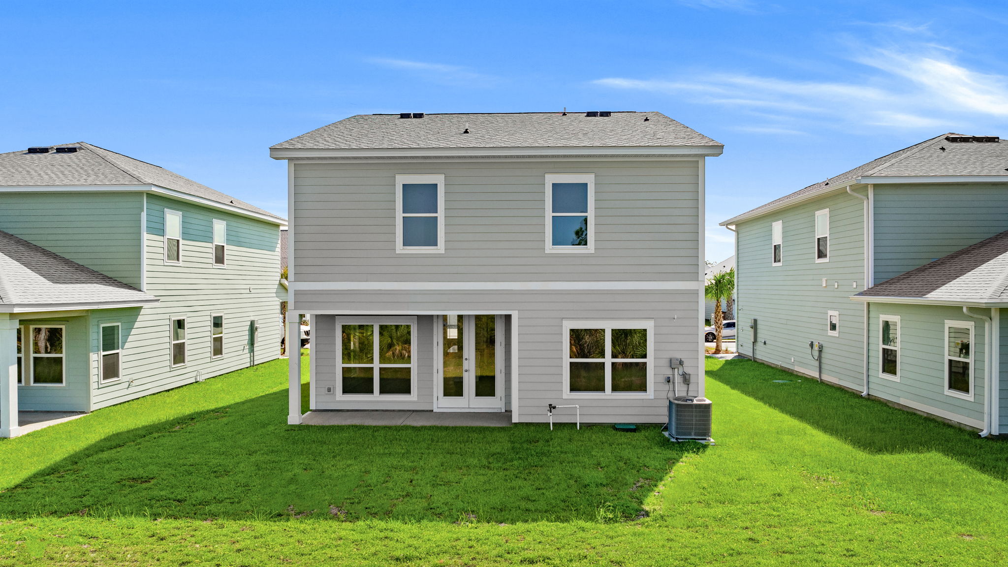 Islamorada plan with covered rear patio.