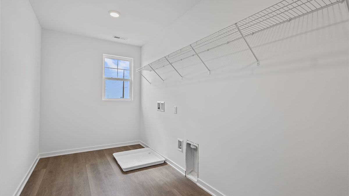 Laundry room.