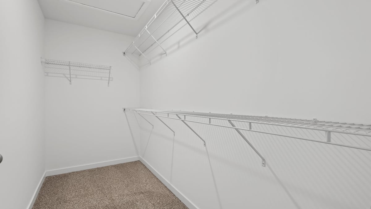 Bedroom walk in closet.