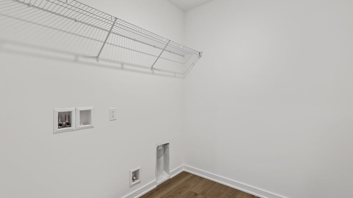 Laundry room closet.