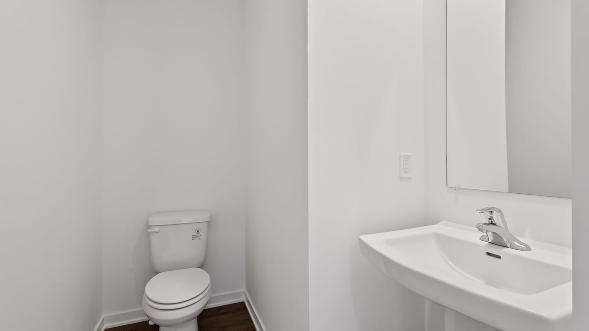 Powder room.