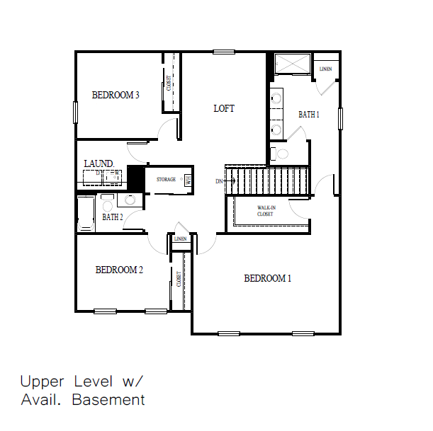 Meadow upper level basement