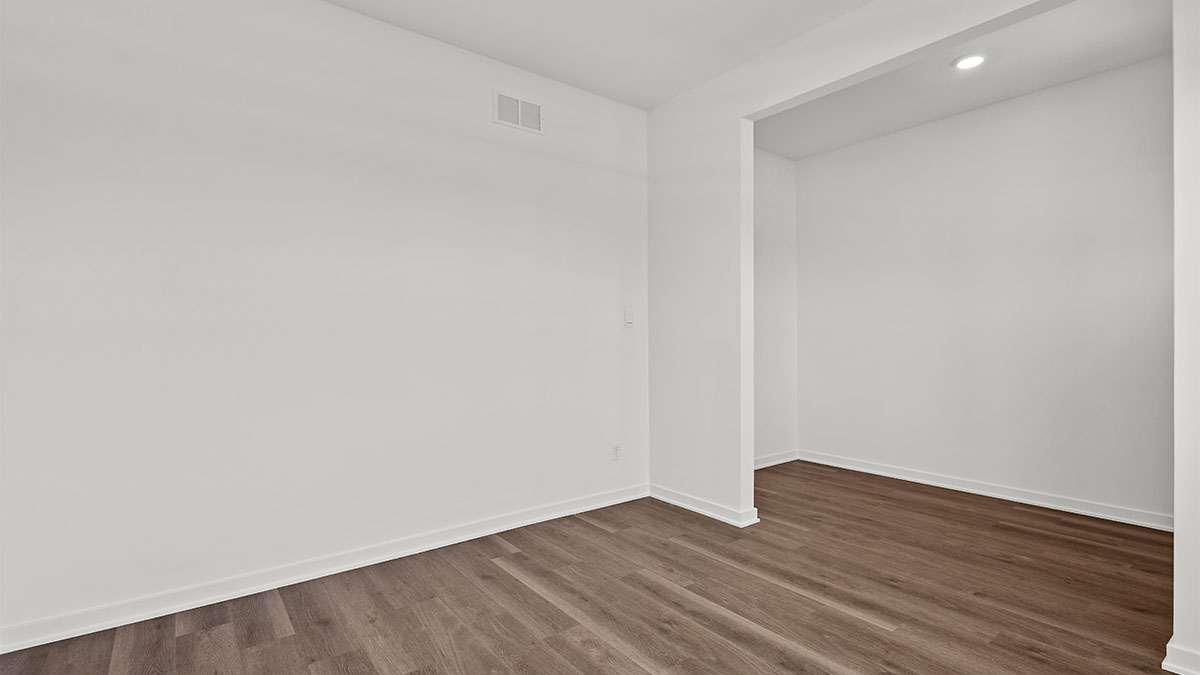 Front room with hardwood flooring