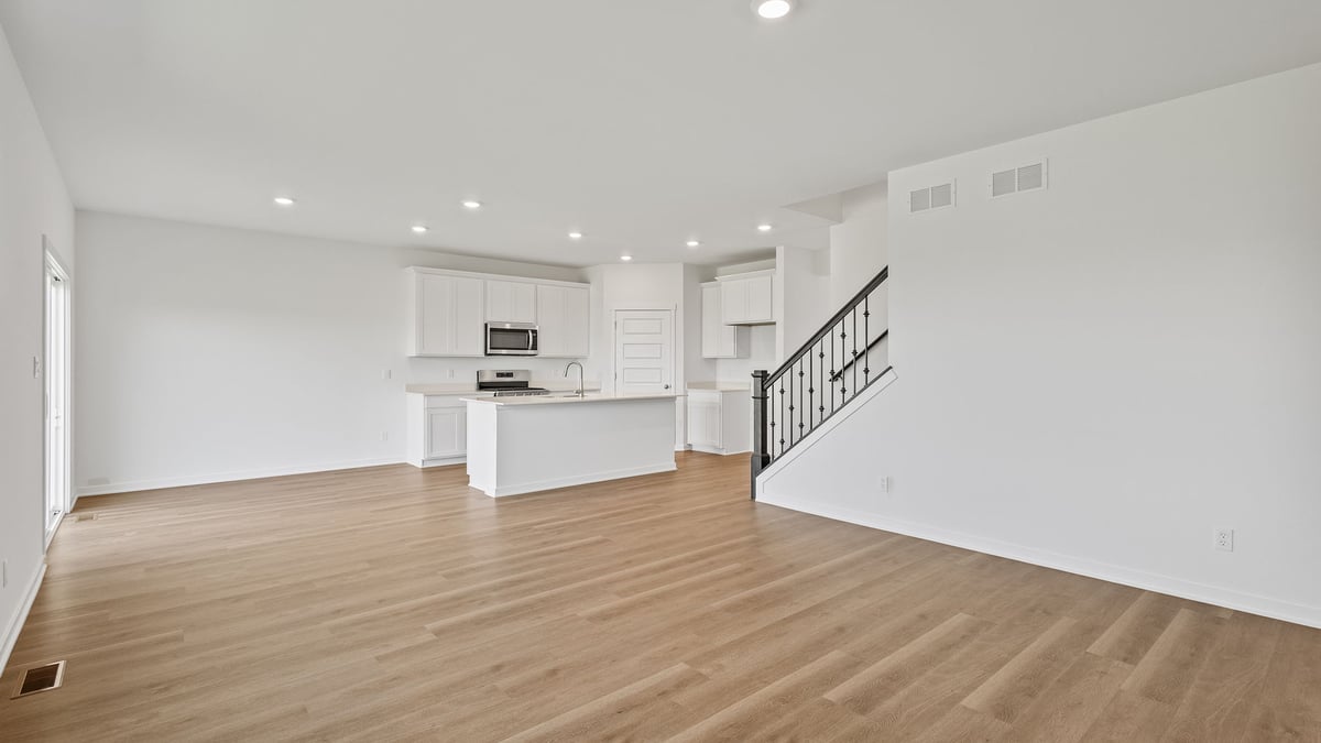 Great space of a living room.