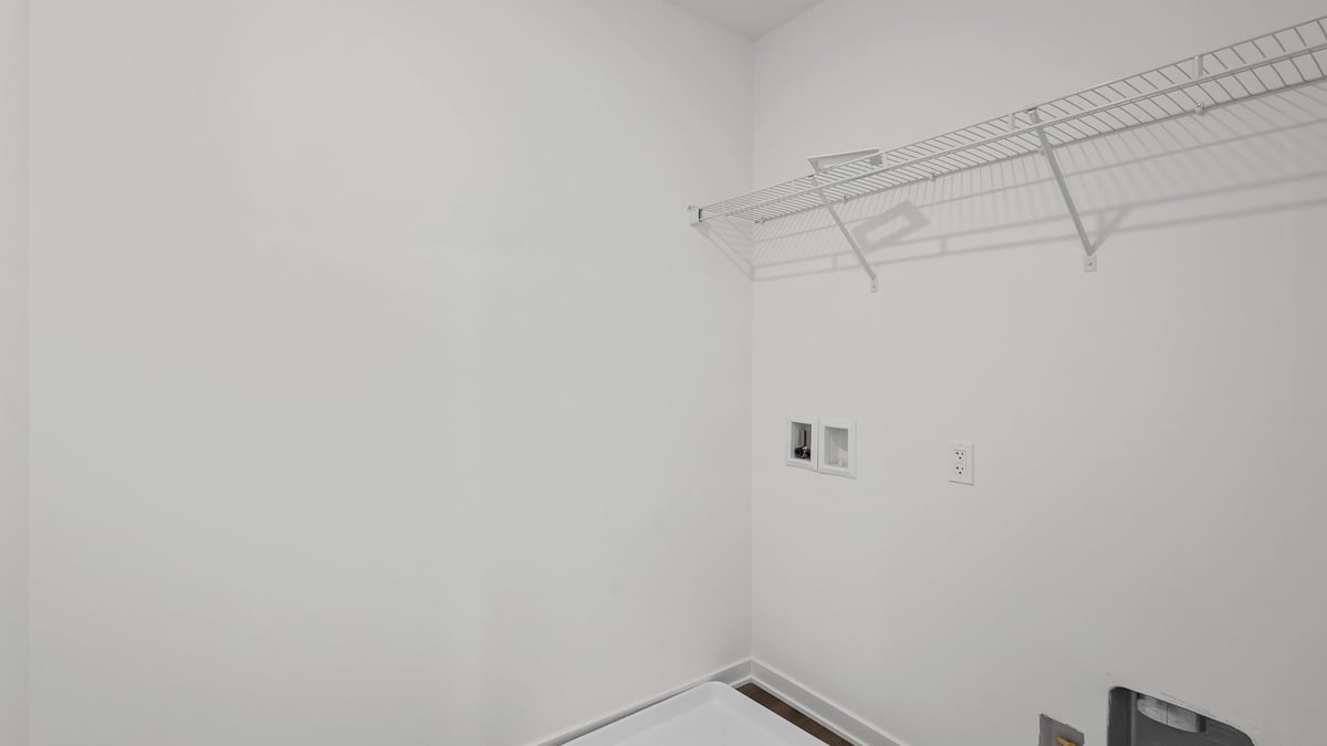 Laundry room.