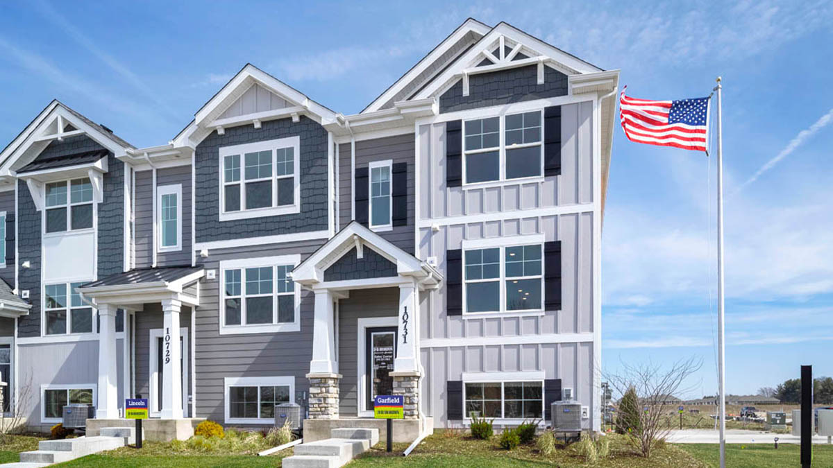 Available Home in The Gates of St John Townhomes St. John, IN D.R