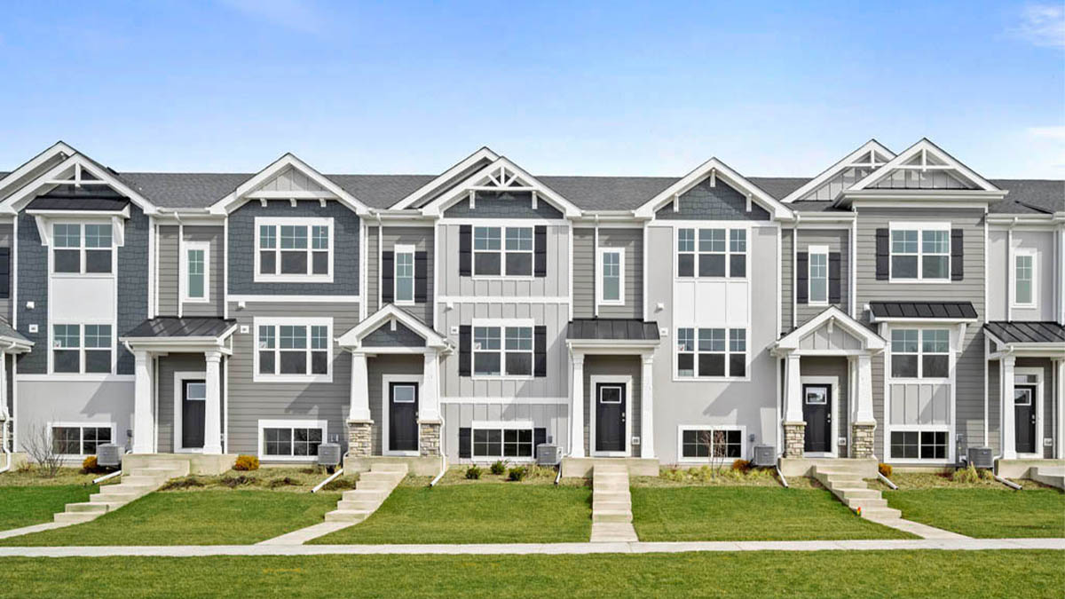 Available Home in The Gates of St John Townhomes St. John, IN D.R