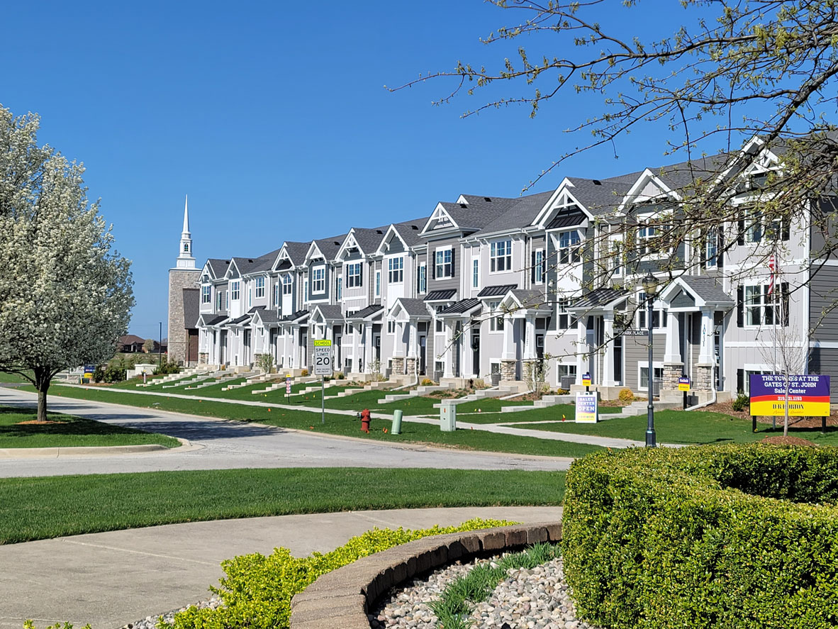 New Homes in The Gates of St John Townhomes SAINT JOHN, IN D.R. Horton