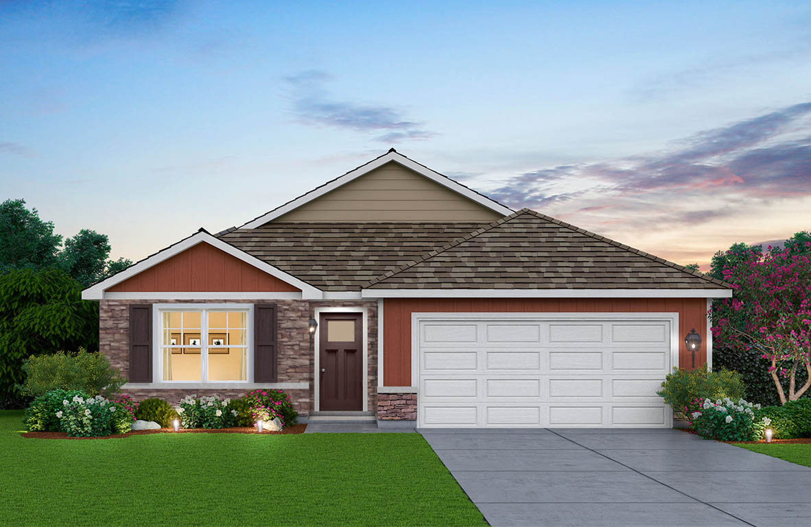 Floor Plan in Cressmoor Estates HOBART, IN D.R. Horton