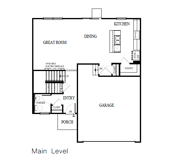 Sienna main level slab