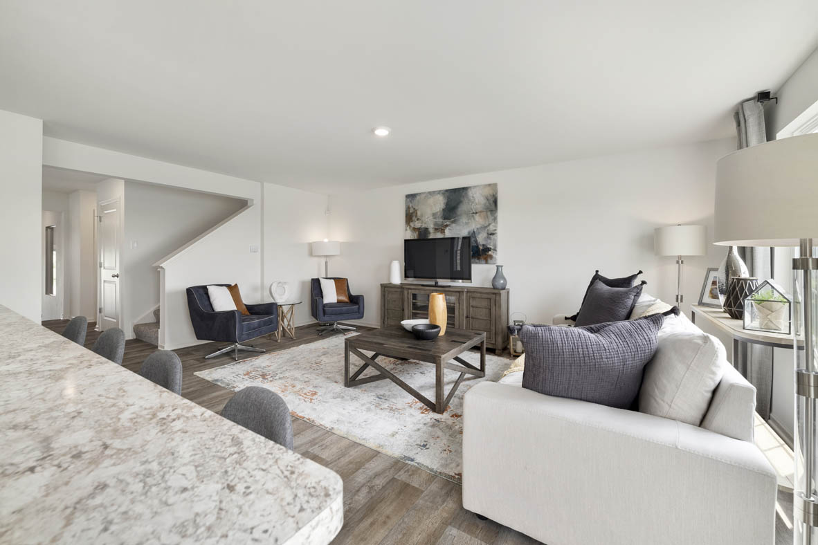 Floor Plan in Cressmoor Estates Townhomes HOBART, IN D.R. Horton