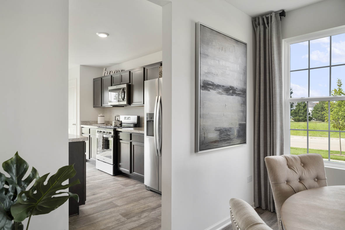 Floor Plan in Cressmoor Estates Townhomes HOBART, IN D.R. Horton