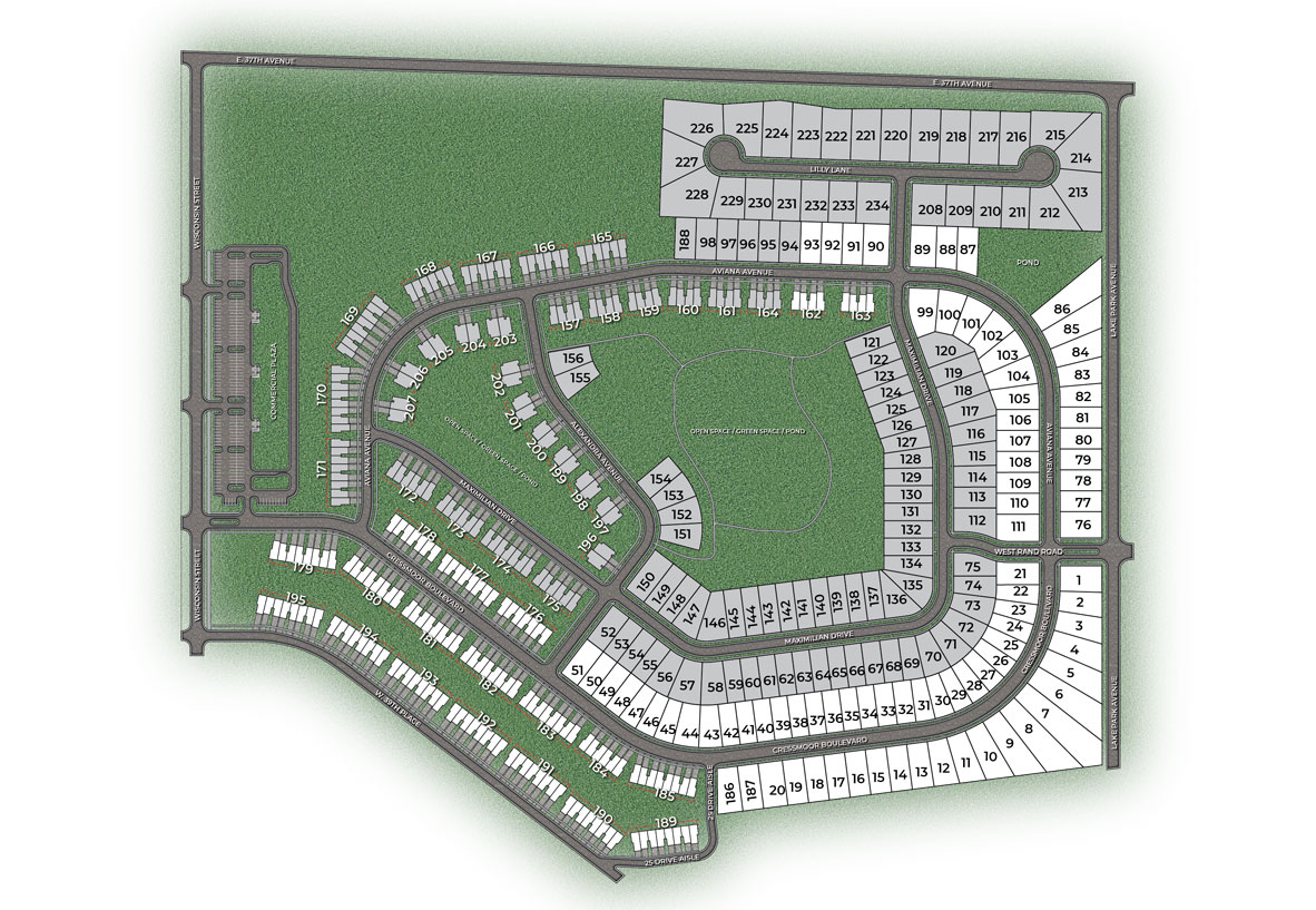 Static Lot Map
