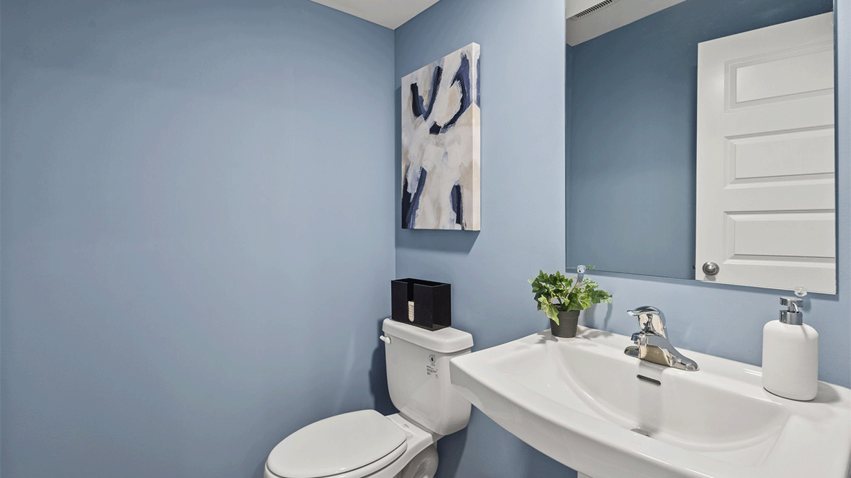 Powder room.