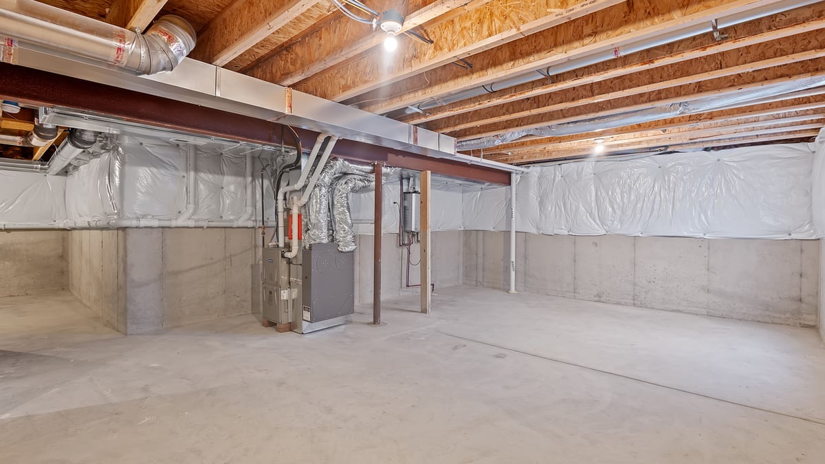 Great space in the basement.