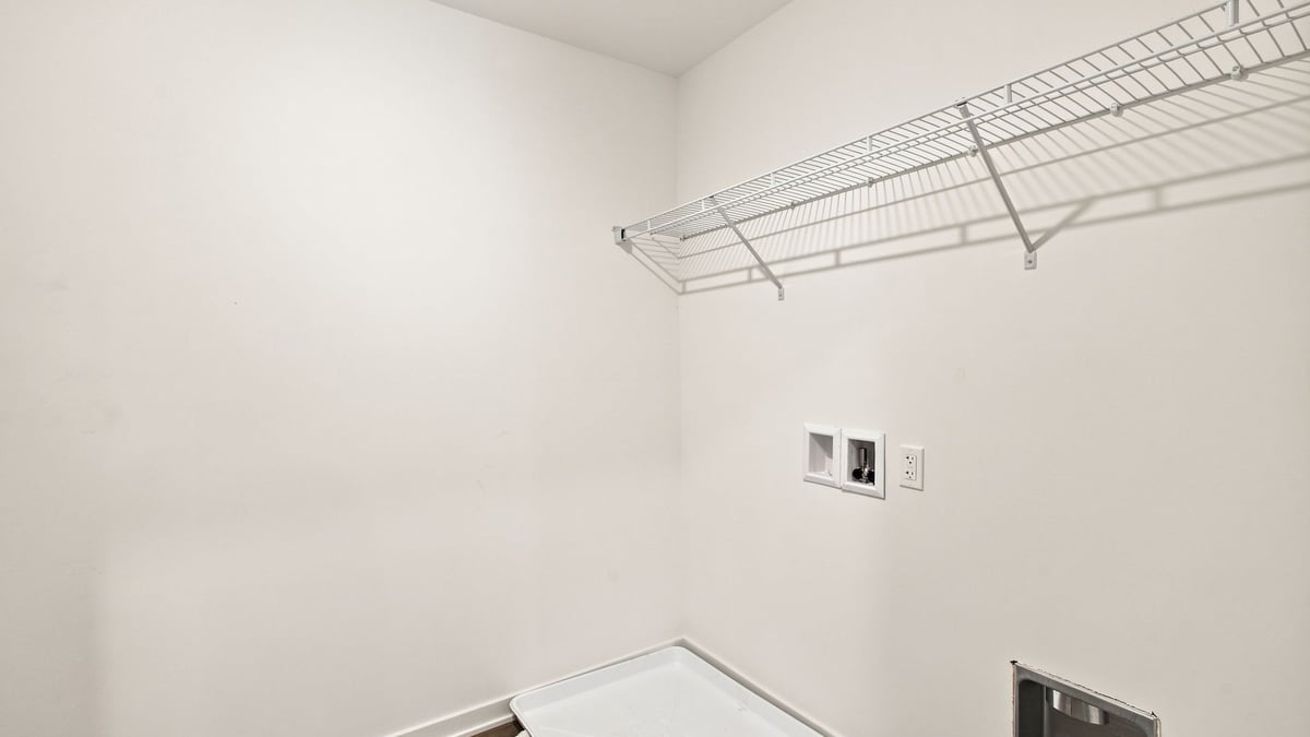 Laundry room.