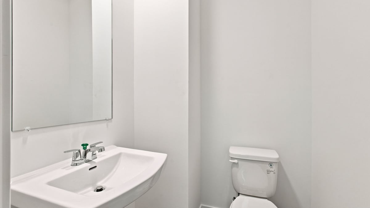 Powder room.