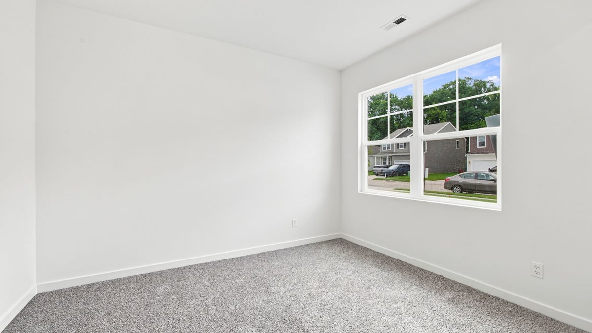 Flex room with window.