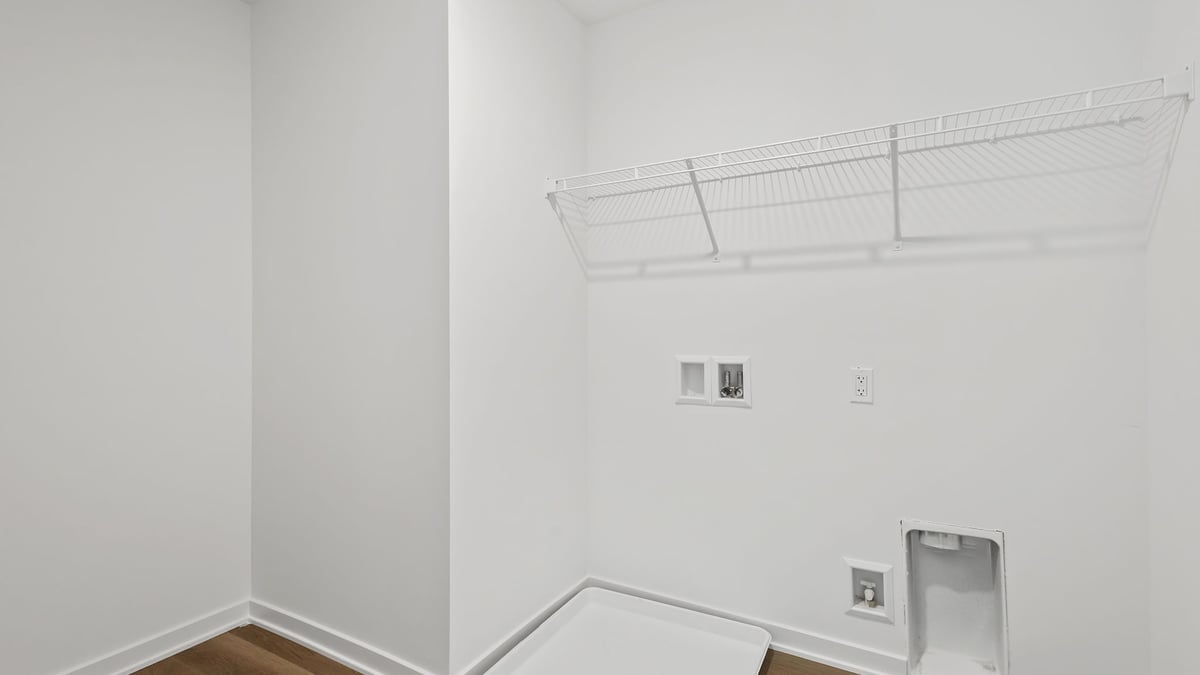Laundry room closet.