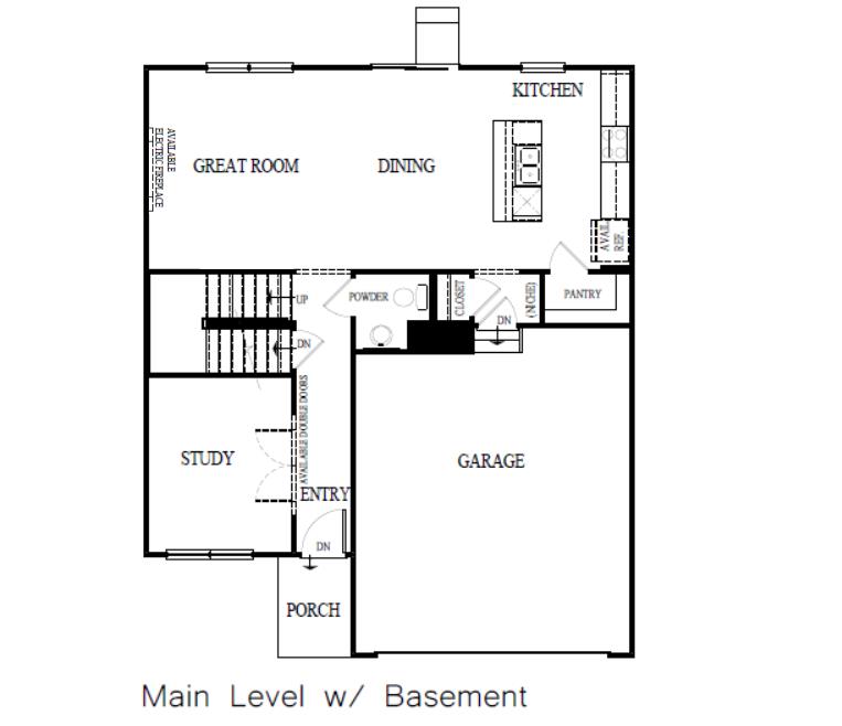Bellamy main level