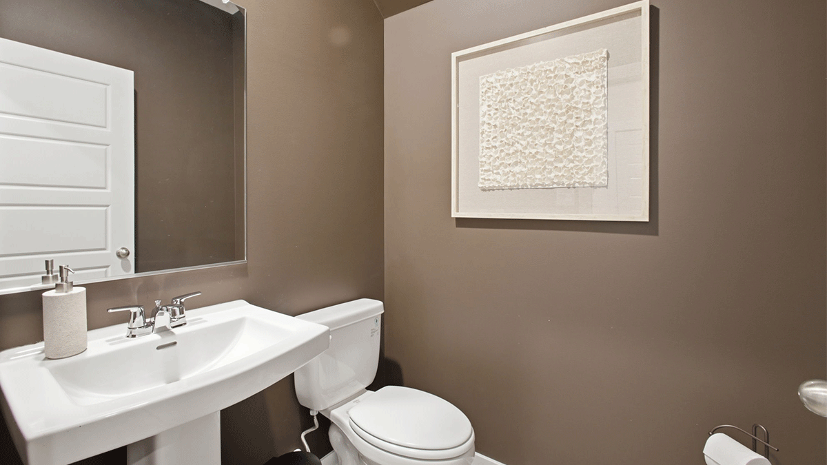 Powder room.