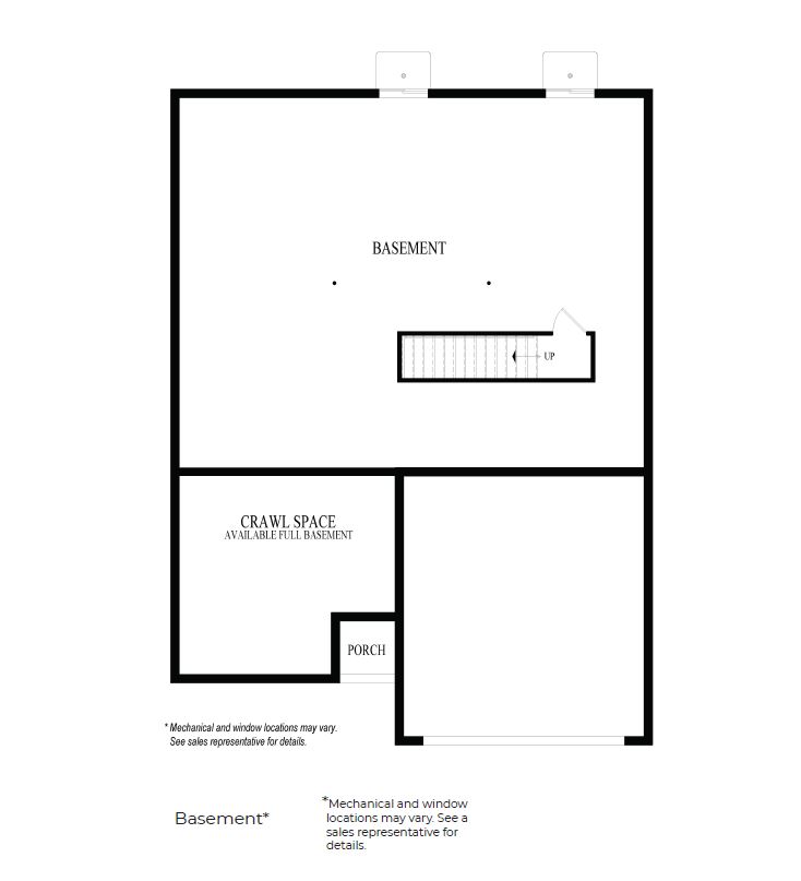 Harmony-basement floor layout