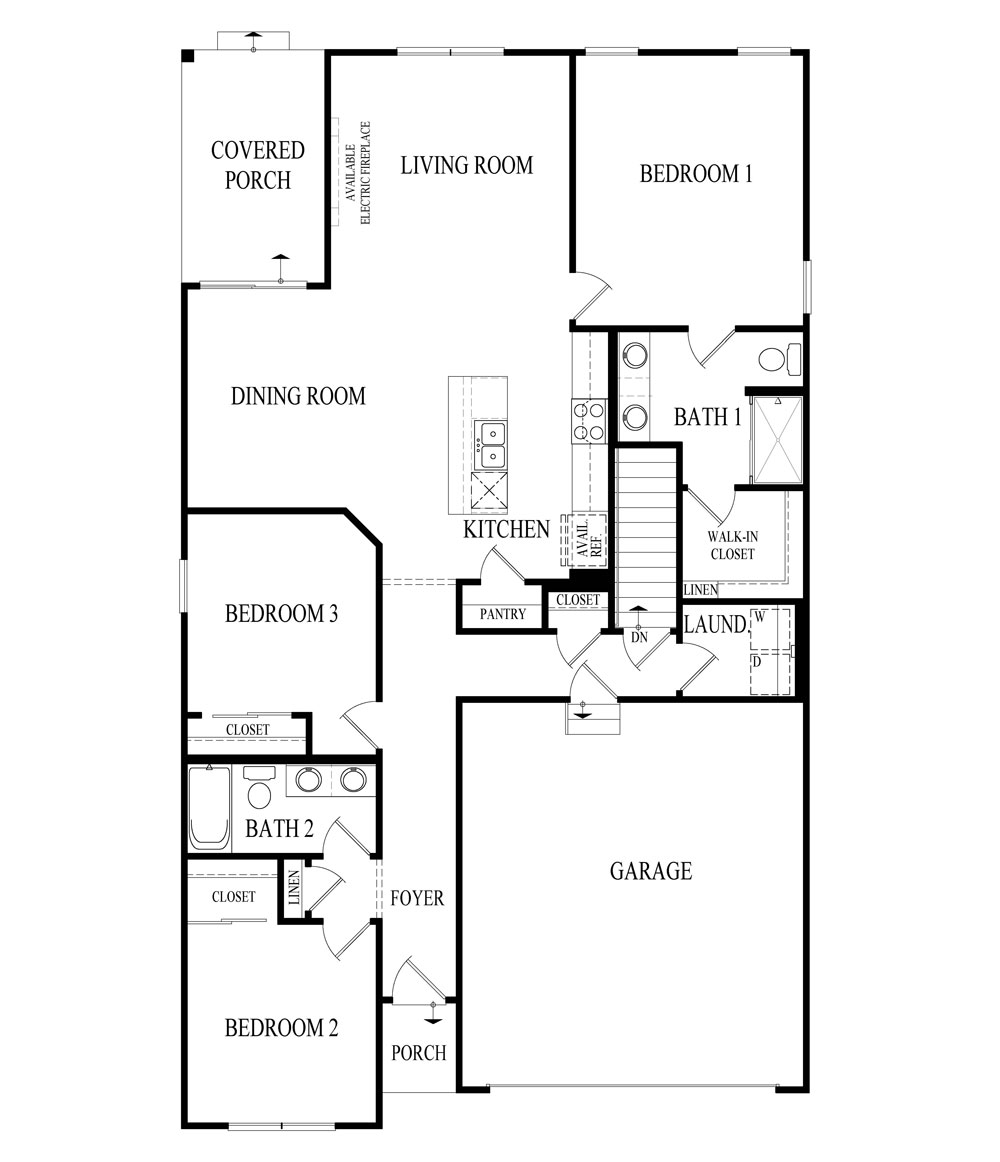 Anderson first floor layout