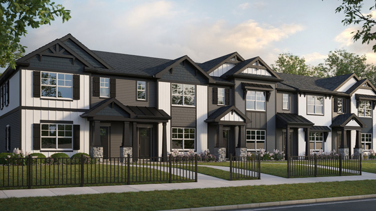 Exterior rendering of home.