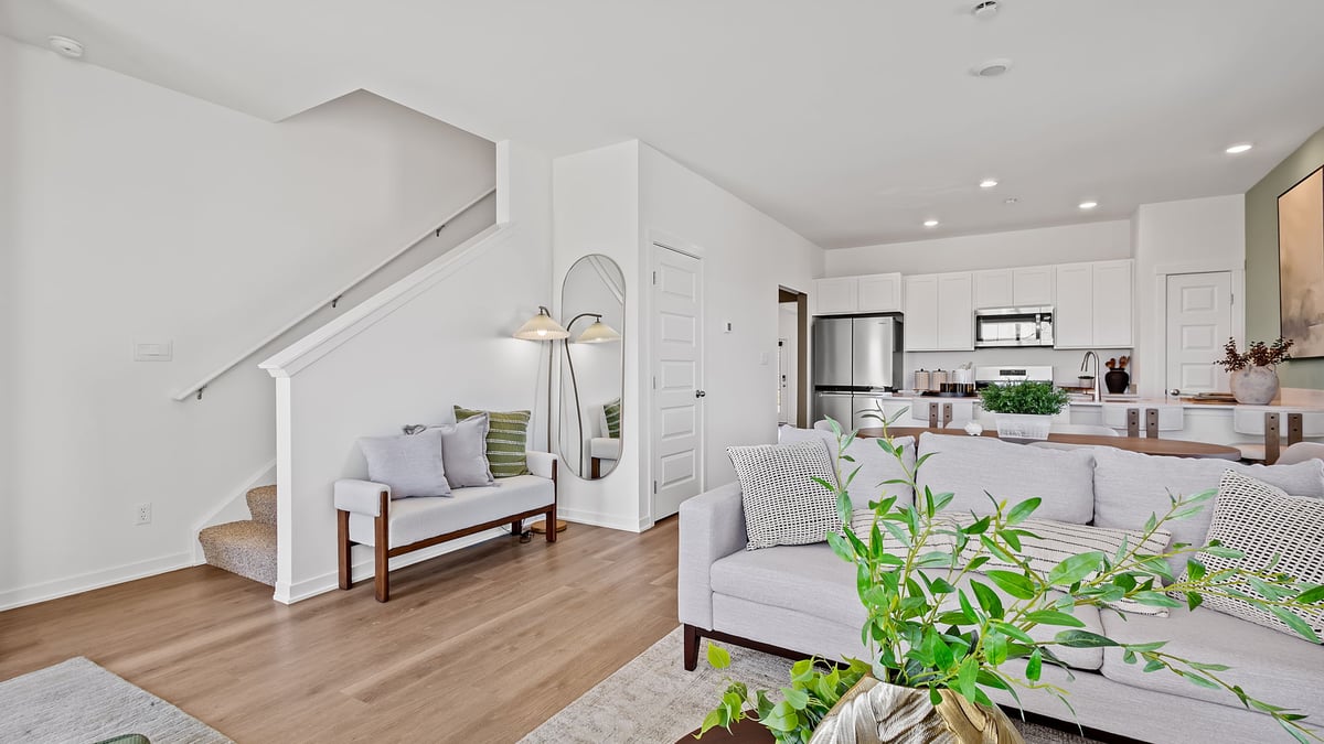 Living area with plenty of space.