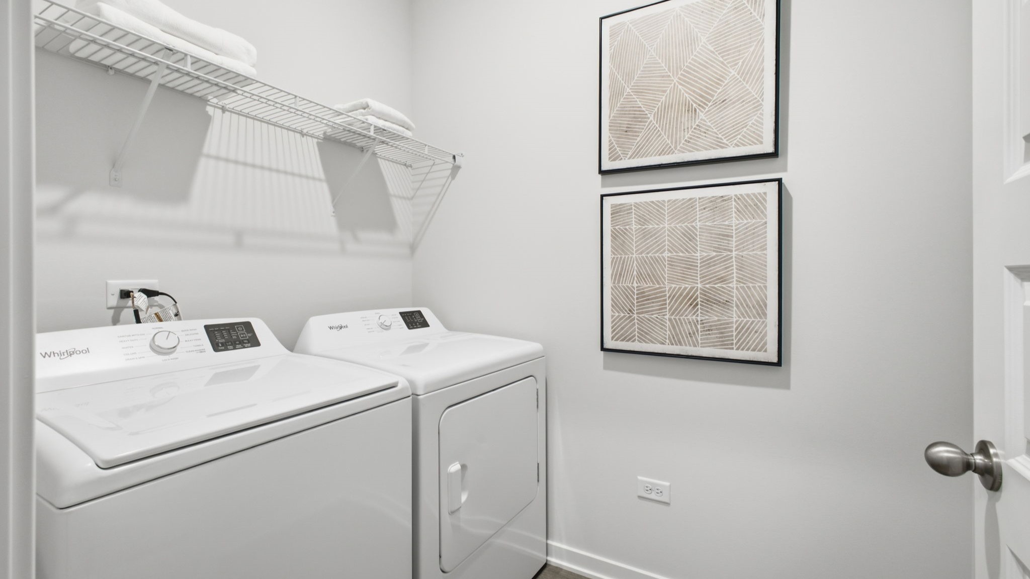 Laundry room.