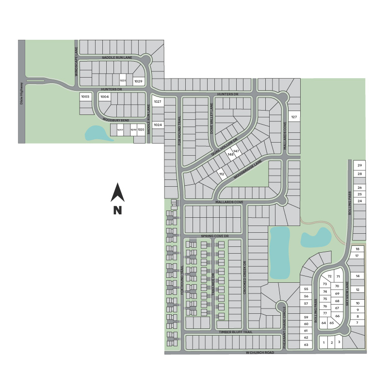 Static Lot Map