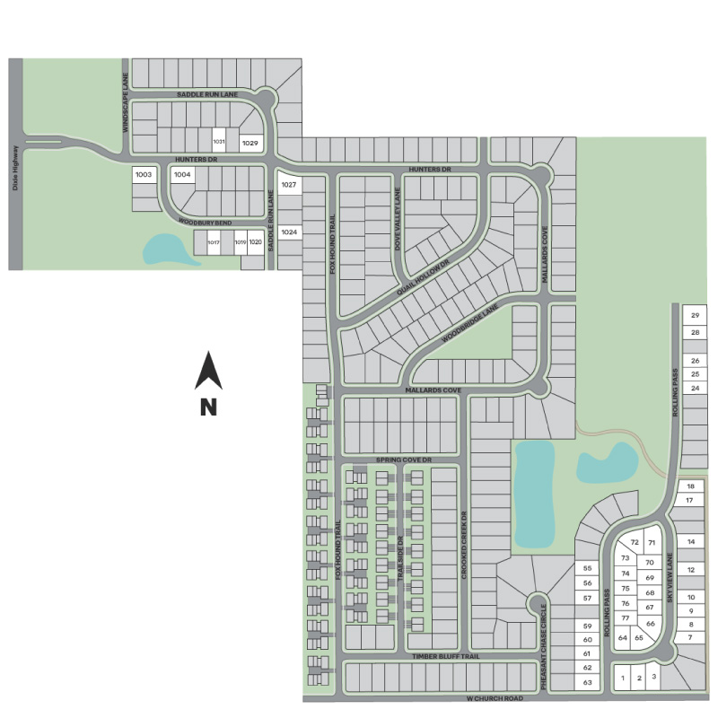 Static Lot Map