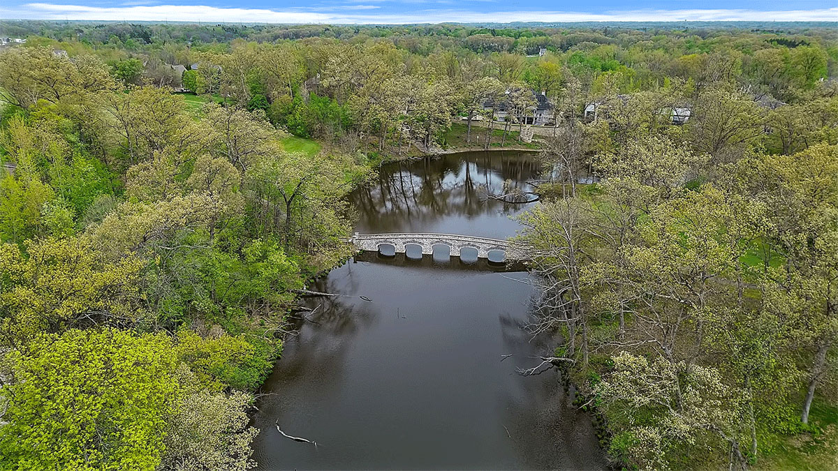 Aberdeen neighborhood pond.