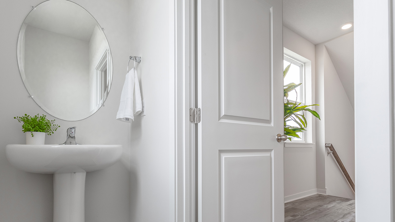 bathroom with sink and toilet.