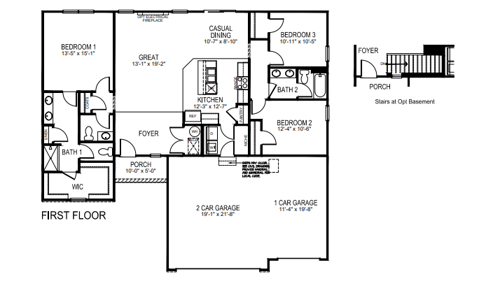 Reagan floorplan
