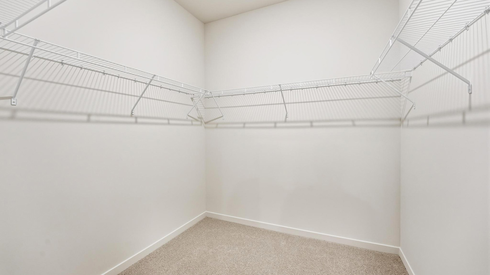 Primary walk in closet