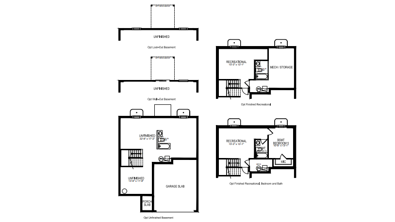 Bellamy basement floorplan