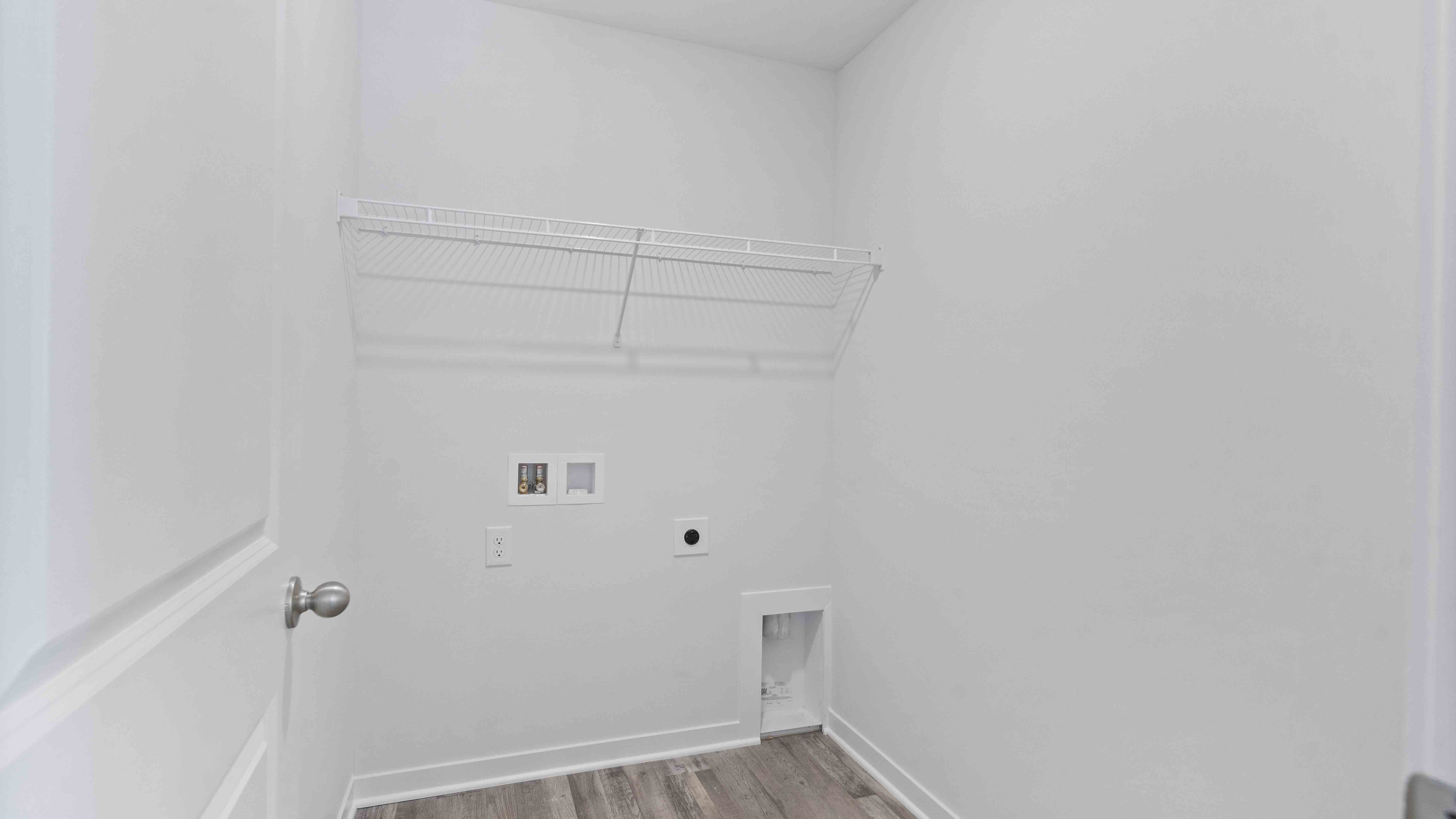 Laundry room. New Homes in Kansas City, Missouri