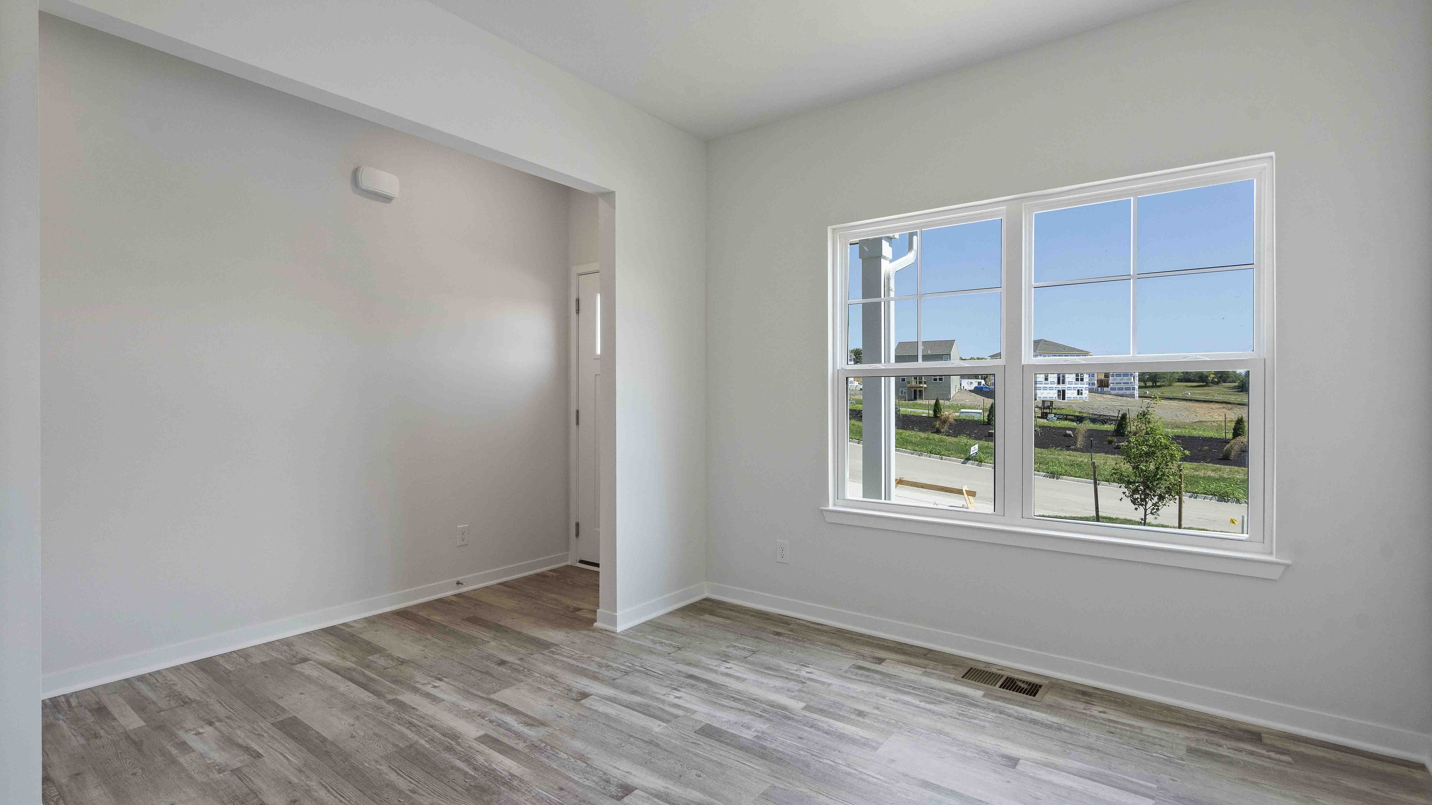 Flex or office space with large windows and French doors. New Homes in Kansas City, Missouri
