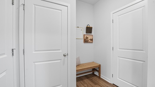 Welcoming foyer hallway