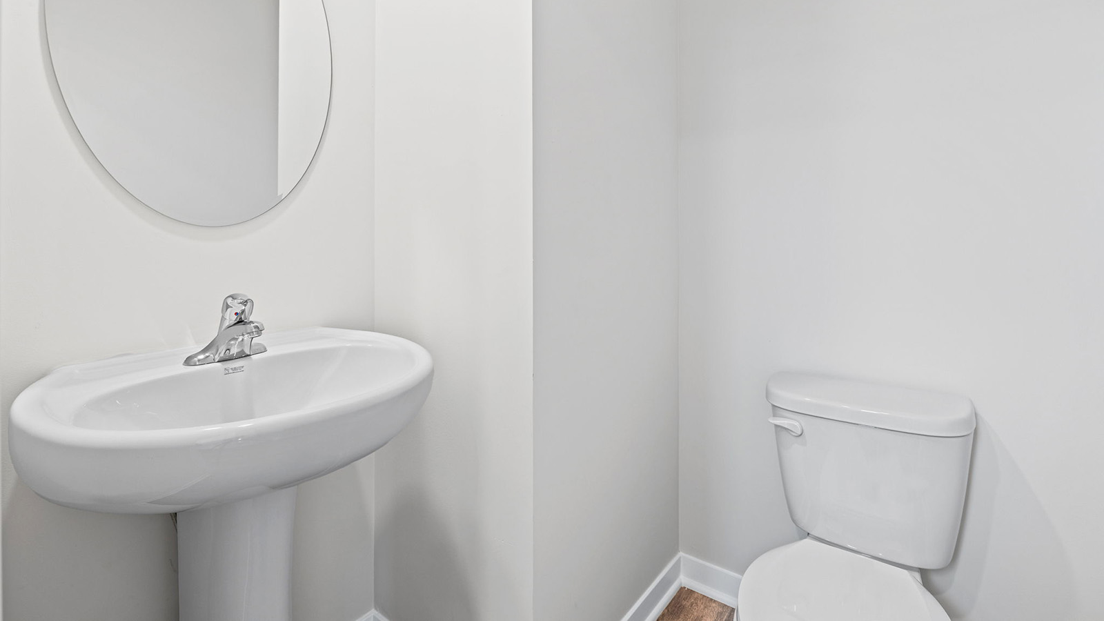 Main floor powder bathroom