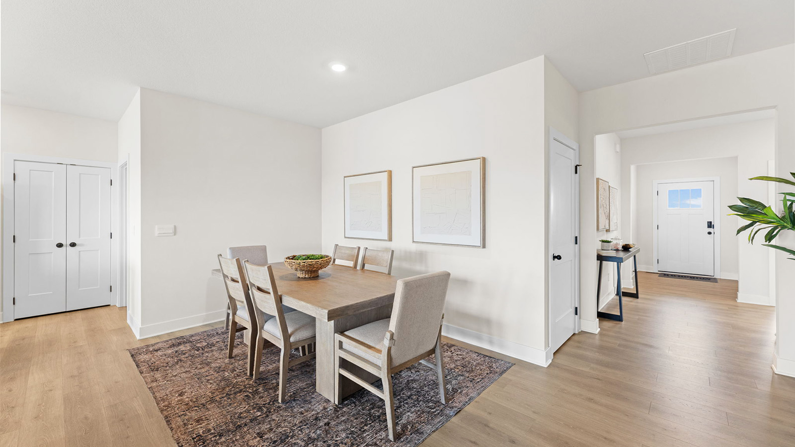 Dining area off of kitchen