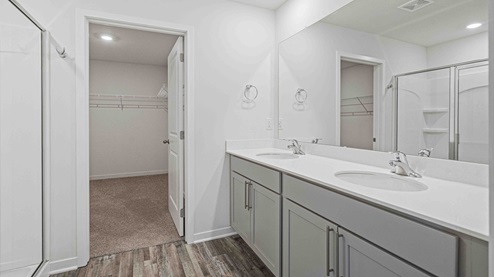 Primary bath suite