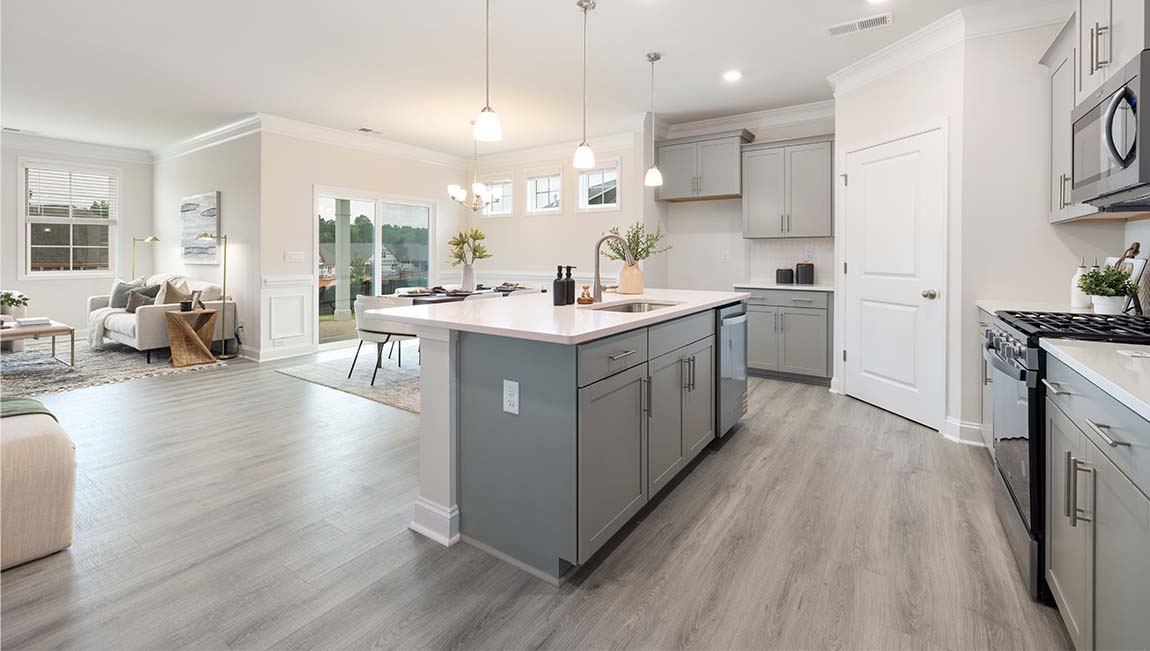 Arlington Kitchen and island