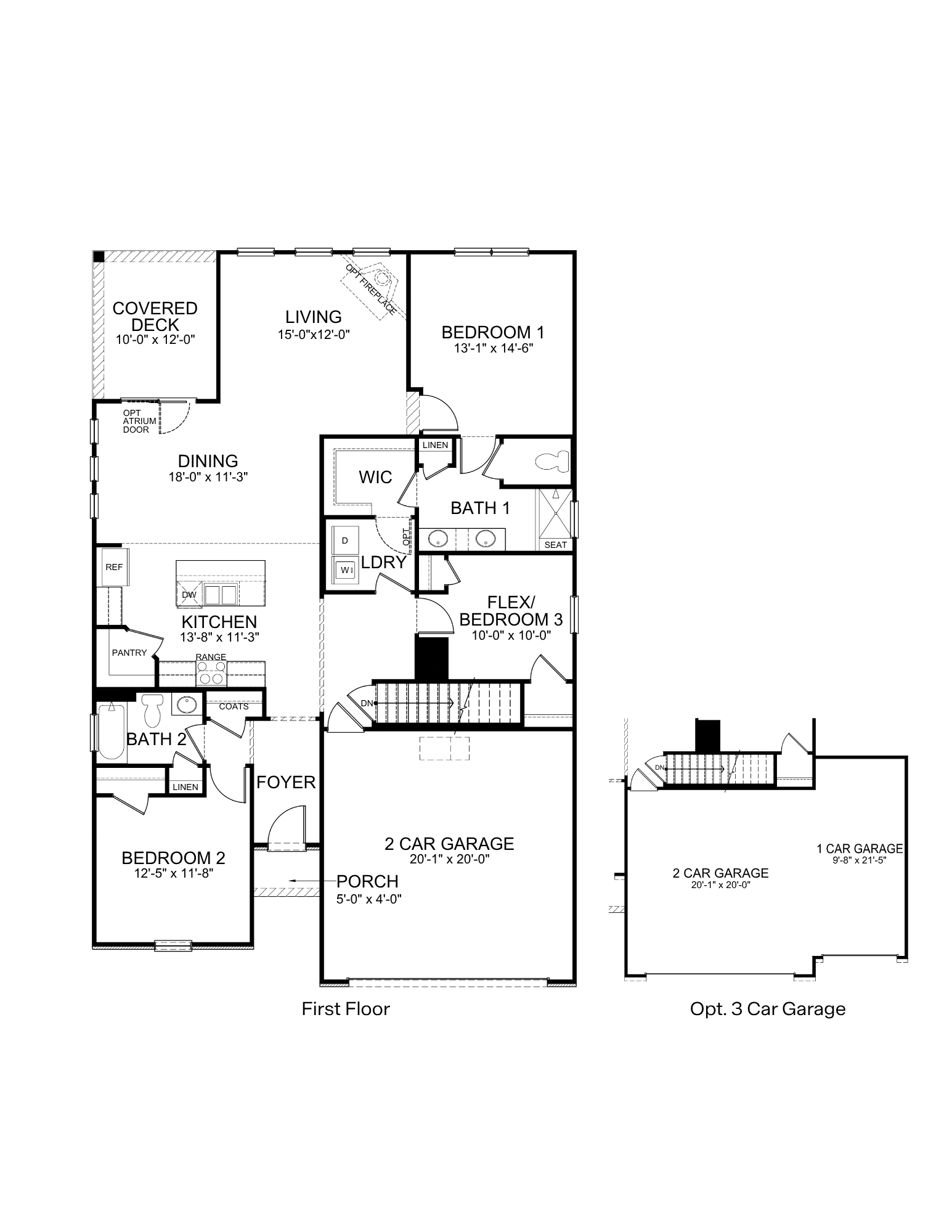 Arlington first floor plan