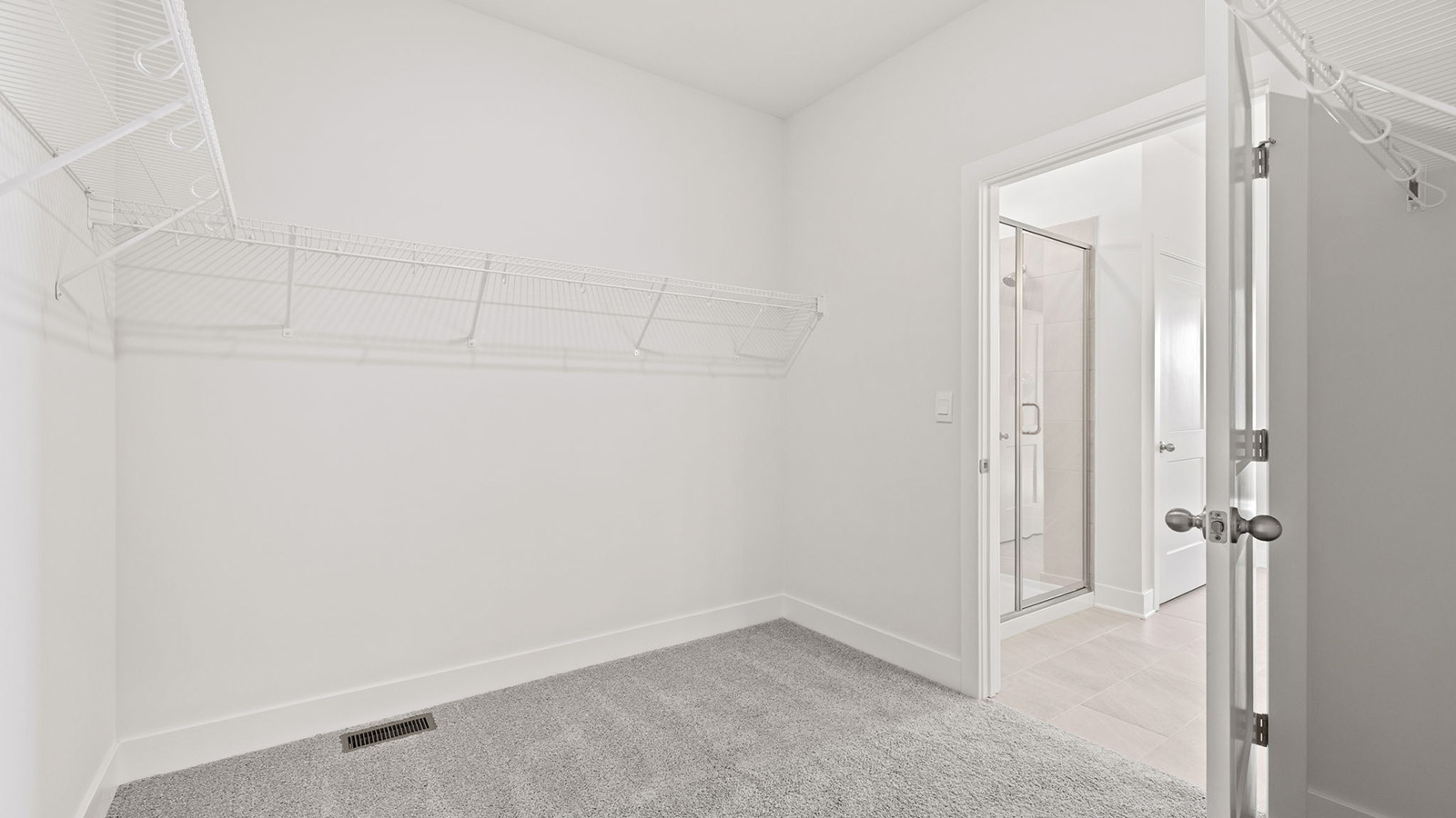 Primary walk in closet