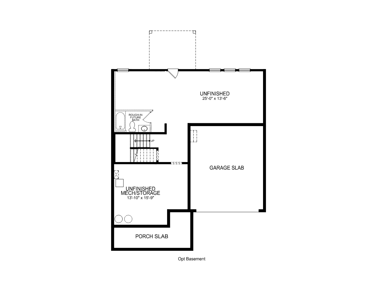 Cooper unfinished basement